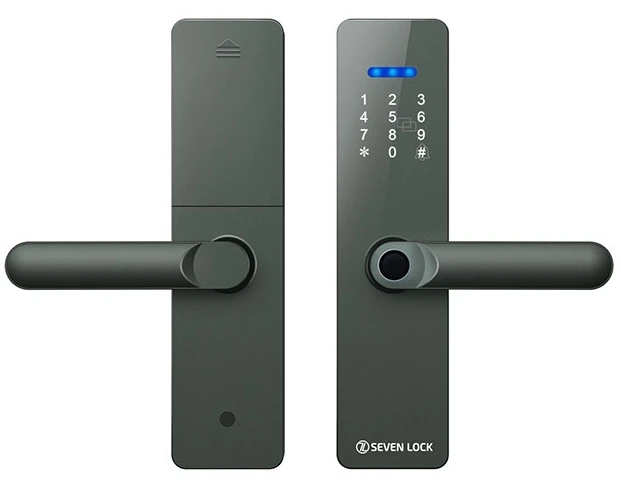 Умный биометрический замок Copy SEVEN LOCK SL-7740BF Black (SL7740BFg)