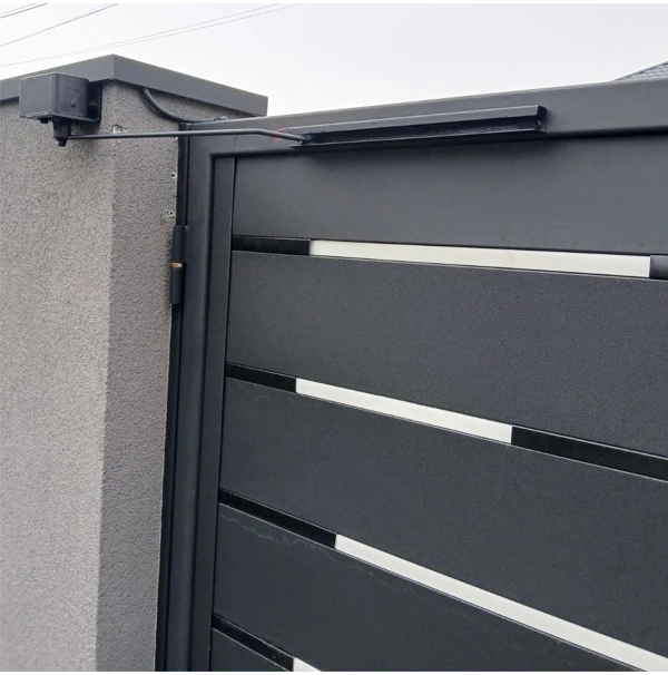 Доводчик для калитки Cisa C1310.11.1.97 пружинный до 55 кг левый серый (41369) фото 11