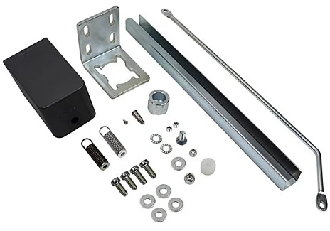 Доводчик для хвіртки Cisa C1310.11.1 пружинний до 55 кг лівий чорний (41367) фото 9