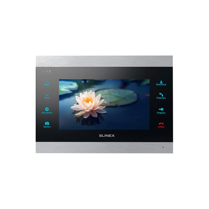 Відеодомофон Slinex SL-07IPHD (silver + black) Slinex 6866 фото 3