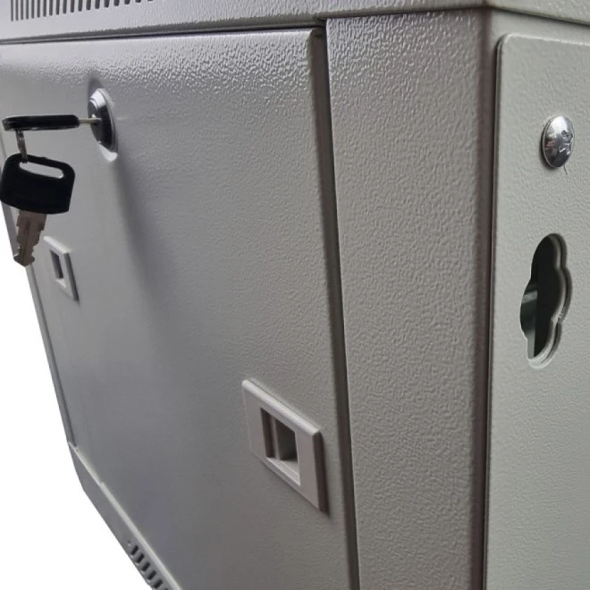 Шафа настінна Adtek DE-19" 22U-600-600 Gray фото 6