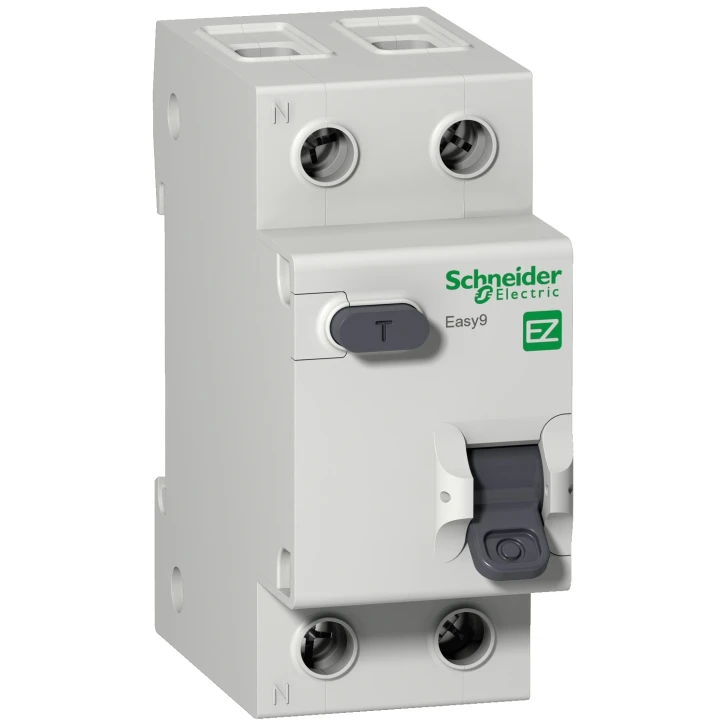 Автоматичний диференційний вимикач Schneider Electric Easy9 (1P+N, 25А, 30мА, тип AC, С) (EZ9D34625)