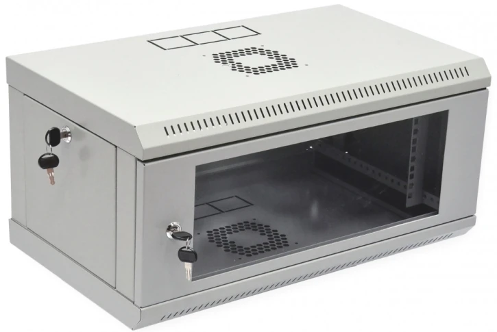 Шафа настінна CMS 4U, 600х400х284 мм L-type (UA-MGSW1L44G)