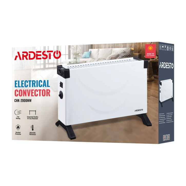 Конвектор Ardesto CHK-2000MW фото 8