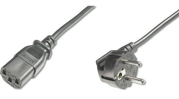 Кабель питания Digitus Schuko90/M - C13/F 5.0 м Black (AK-440100-050-S)