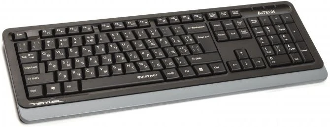 Комплект бездротовий клавіатура + миша A4Tech FGS1035Q Grey фото 3