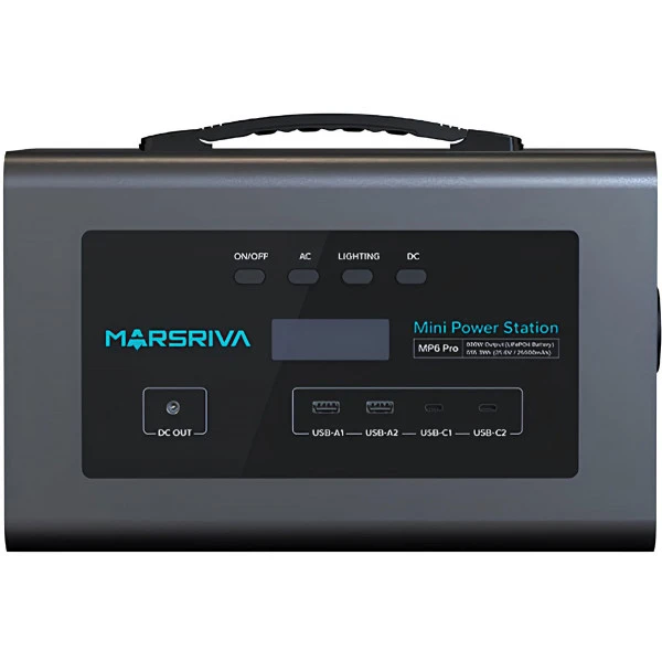 Зарядная станция Marsriva MP6Pro 600W, 655Wh (MP6Pro_MARSRIVA)