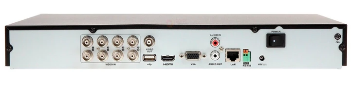 Гібридний відеореєстратор Hikvision Turbo HD DS-7208HQHI-K2/P (PoC) фото 3