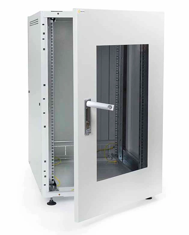 Шафа підлогова IPCOM С-18U-06-08-ДС-ПГ-1-7035 сіра фото 2