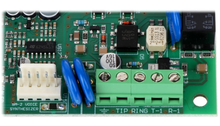 Плата приемно-контрольного прибора Satel INTEGRA 24 фото 4