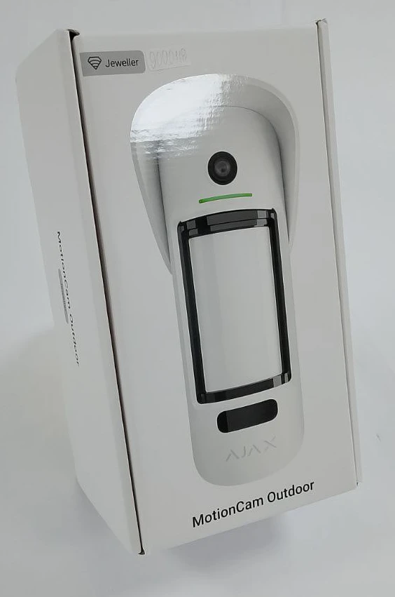 (Уцінка) Бездротовий вуличний датчик руху Ajax MotionCam Outdoor White