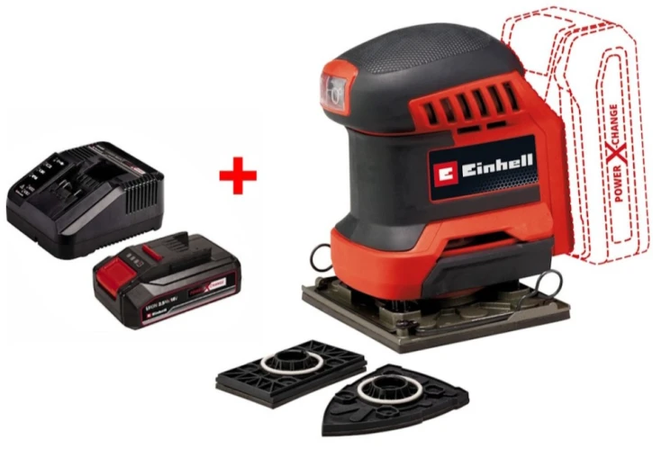 Шліфувальна машина Einhell TE-OS 18/113 3X Li - Solo (4460730) фото 21