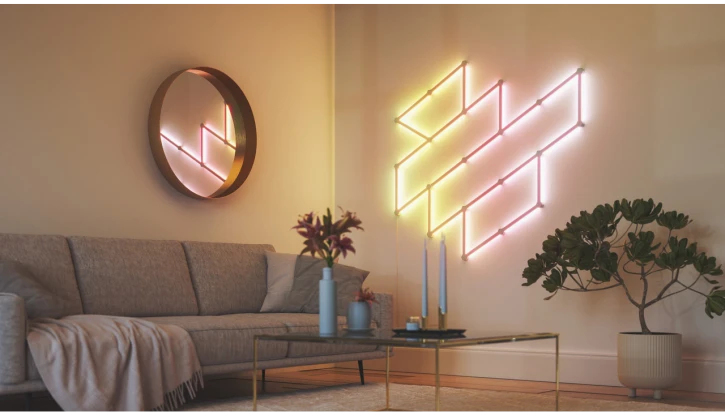 Розумна система освітлення Nanoleaf Lines Starter Kit Apple HomeKit 15 шт (NL59-K-6002LW15PKEU) фото 10