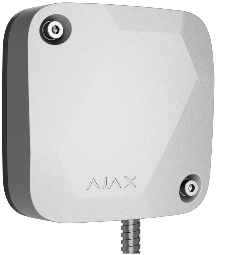 Дротовий датчик вібрації з додатковим сенсором удару Ajax SeismoProtect G3 Fibra White (117737.269.WH1) фото 3