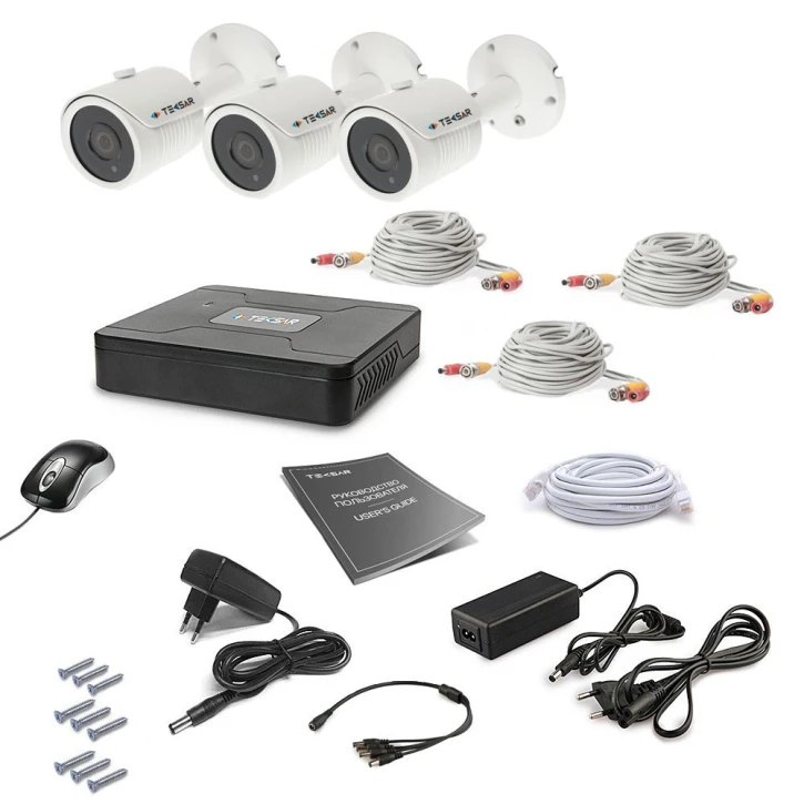 Комплект відеоспостереження Tecsar 3OUT LUX Tecsar 1189