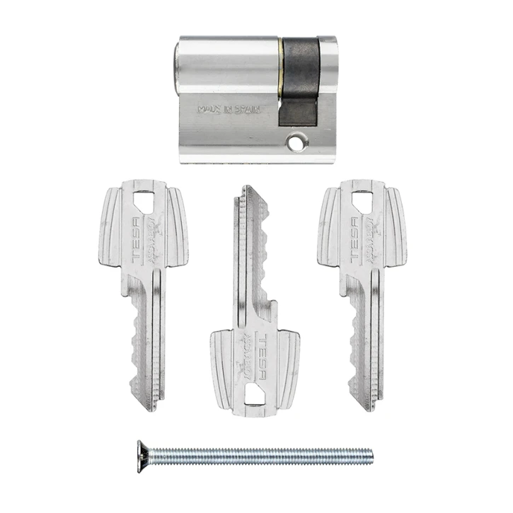 Циліндр TESA DIN_HALF_K TE5 40 N 30x10 CAM30 3KEY TE5_B BOX_T Tesa 11868 фото 3