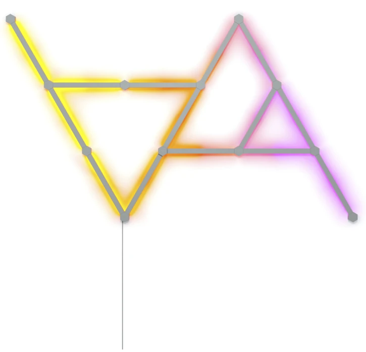 Розумна система освітлення Nanoleaf Lines Starter Kit Apple HomeKit 15 шт (NL59-K-6002LW15PKEU) фото 2