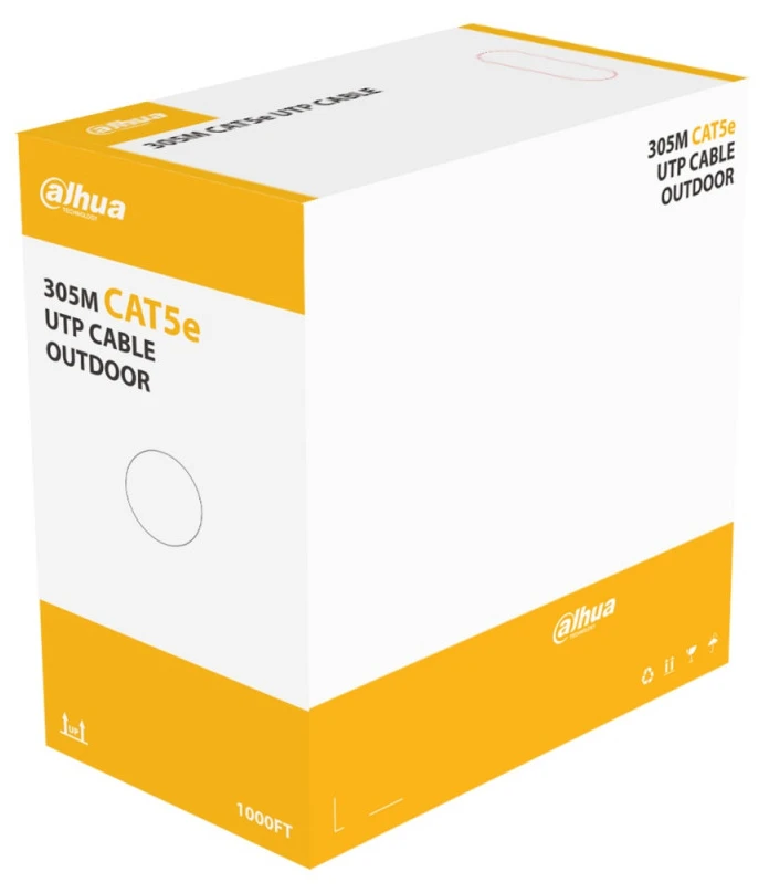 Кабель вита пара Dahua DH-PFM920-5EU UTP CAT5e 305 м