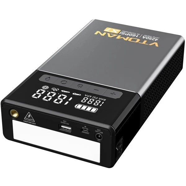 Автономное пусковое устройство Vtoman Jump Starter X7 4250A с компрессором 150PSI (X7_VTOMAN) фото 3