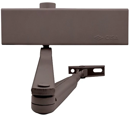 Доводчик дверний Cisa C1510.03.0.88 Professional Plus2 STD до 80 кг FIRE коричневий (37903) фото 2