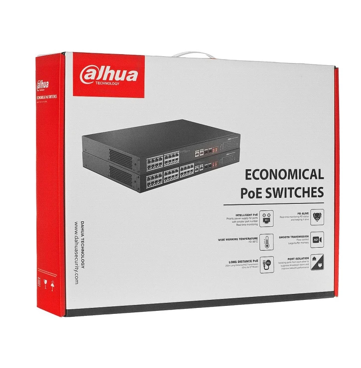 Коммутатор Dahua DH-PFS3218-16ET-135 фото 4