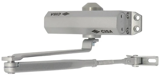 Доводчик дверной Cisa 60460/60470.03.0.97 STD до 80 кг серый (36492)