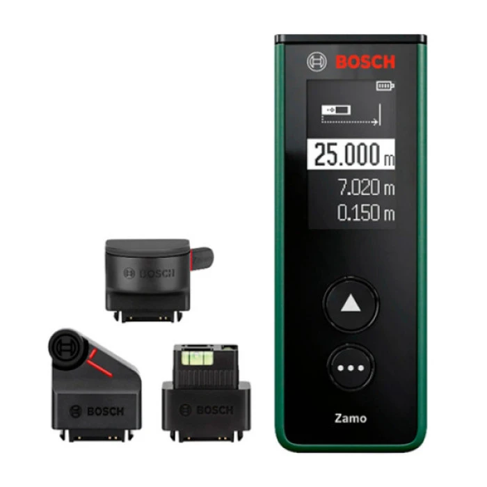 Дальномер лазерный Bosch Zamo IV Set Black (0.603.672.901)