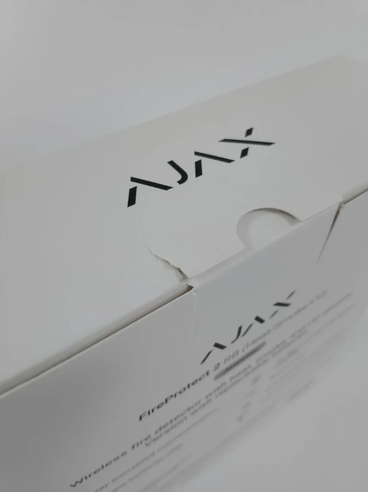 (Уцінка) Бездротовий датчик диму, температури та чадного газу Ajax FireProtect 2 RB (Heat/Smoke/CO) (8EU) White фото 3