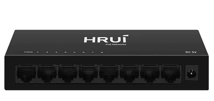 Комутатор HongRui HR-SWG0080-M 8-ми портовий
