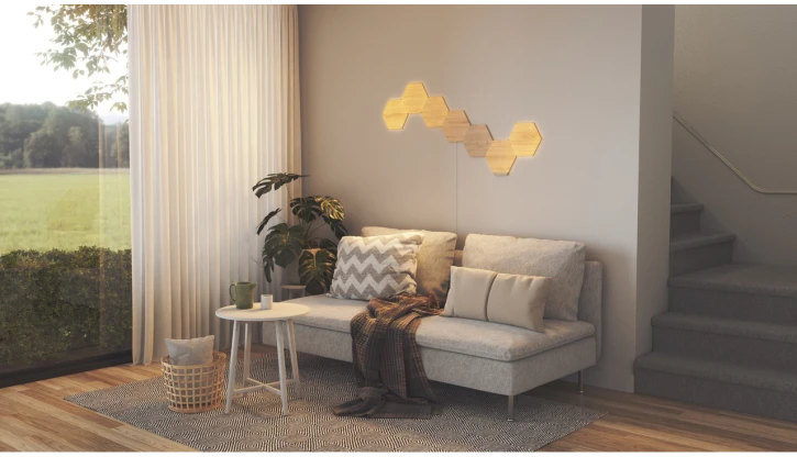 Дополнительная панель Nanoleaf Elements — Hexagons — 1 шт. (NL52-E-0001HB-1PK) фото 4