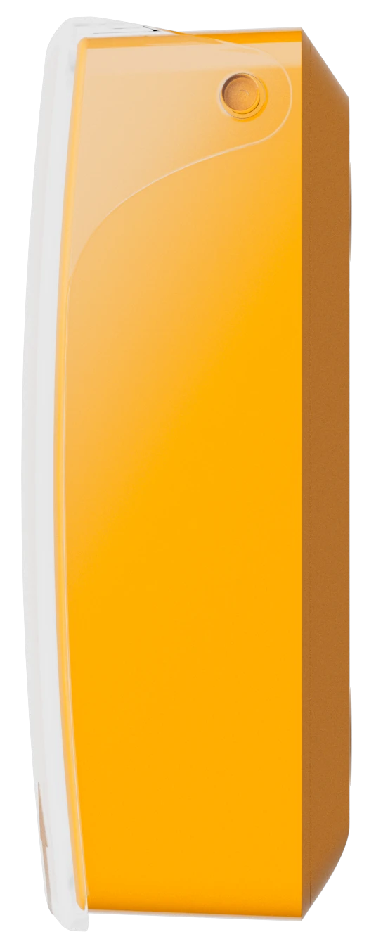 Бездротова програмована кнопка з механізмом скидання Ajax ManualCallPoint Jeweller Yellow (87651.171.NC1) фото 6
