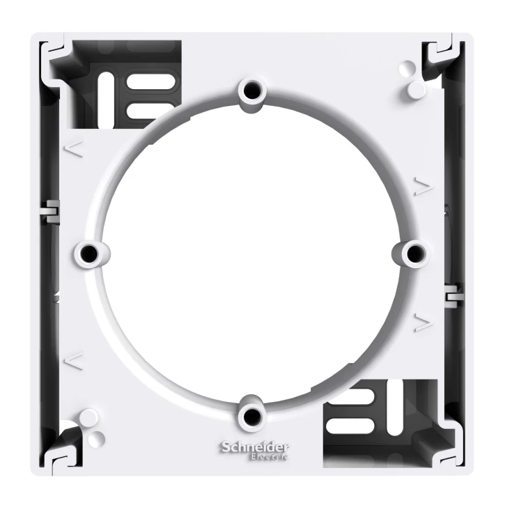 Коробка для зовнішнього монтажу Schneider Electric Asfora біла (EPH6100121)