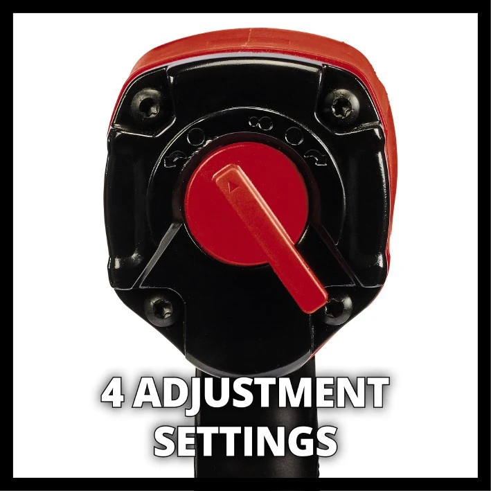 Гайковерт пневматичний Einhell TC-PW 340 Red (4138950) фото 4