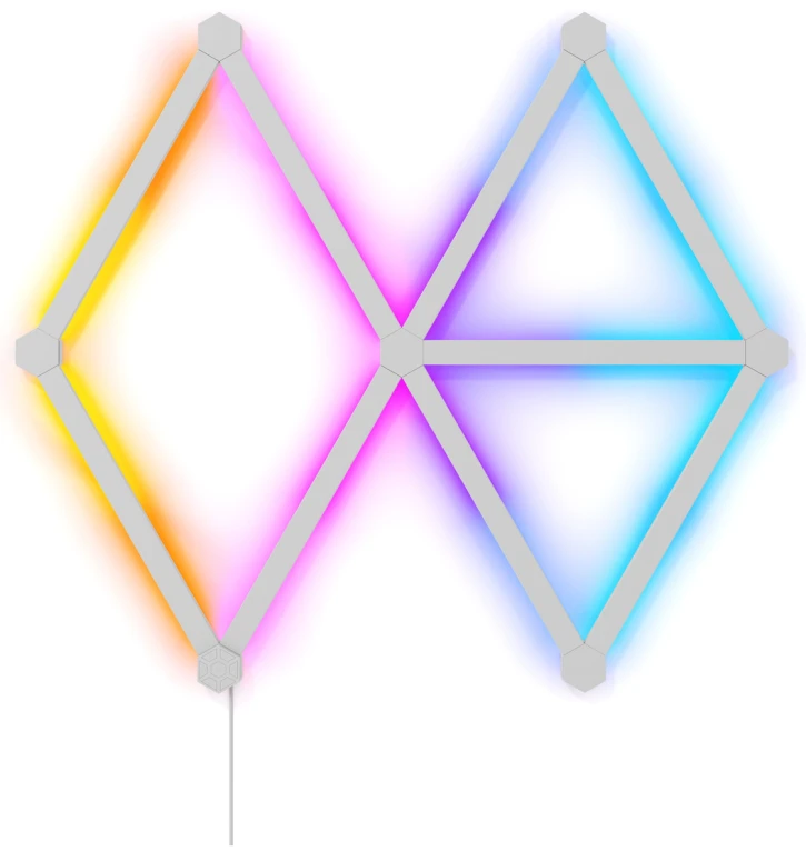 Розумна система освітлення Nanoleaf Lines Starter Kit Apple HomeKit 9 шт (NL59-K-0002LW-9PK-EU) фото 2