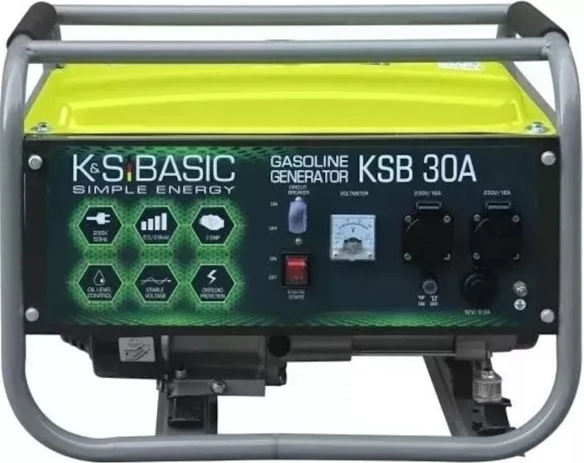 Бензиновий генератор Könner & Söhnen BASIC KSB 30A (230В, 2.8кВт ) (KSB30A)