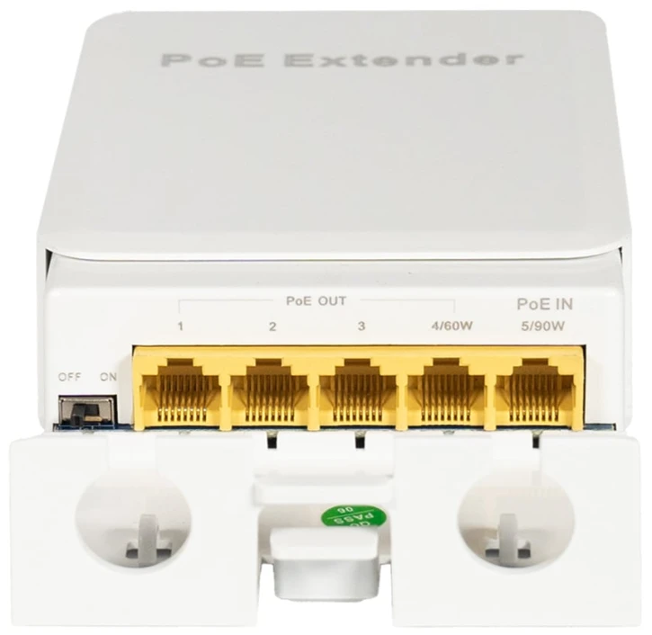 PoE-розширювач NVC POE 4/1000 (73-00141) фото 3