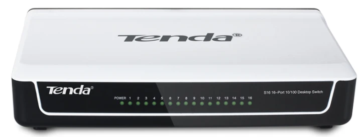 Комутатор Tenda S16
