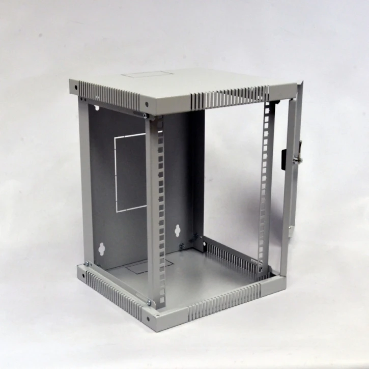 Шкаф настенный CMS 10", 12U серый (UA-ШТК-12U-GR) фото 4