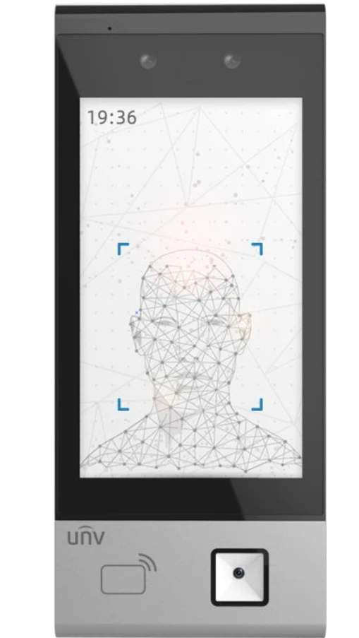 Биометрический терминал Uniview OET-573B-HMQR-WR Black