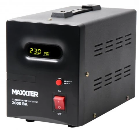 Стабілізатор напруги Maxxter MX-AVR-S2000-01