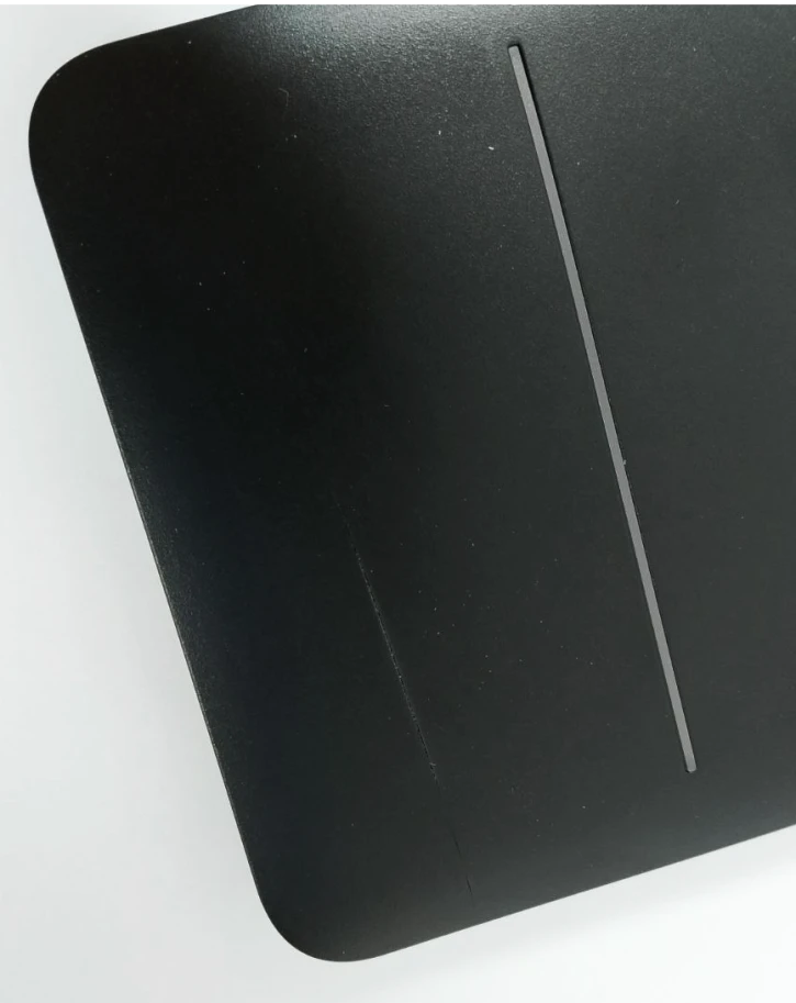 (Уценка) Кнопка для двухклавишного выключателя Ajax SoloButton (2-gang) Black фото 4