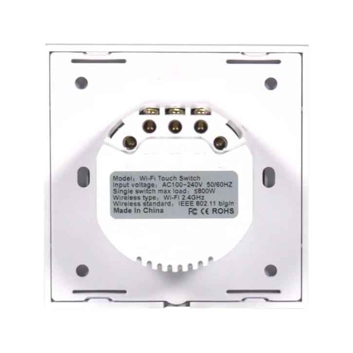 Розумний вимикач світла TriniX TRX-LS03 (Tuya) White (28-00026) фото 4