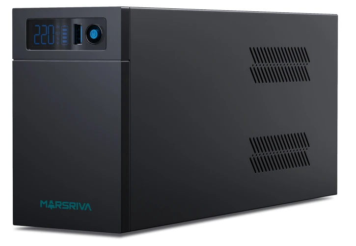 ДБЖ Marsriva MR-UF1200L Black фото 2