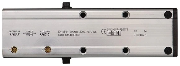 Доводчик дверний Cisa C1510.03.0.88 Professional Plus2 STD до 80 кг FIRE коричневий (37903) фото 4