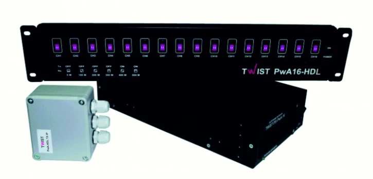 Комплект підсилювачів Twist PwA-16-HDL Black