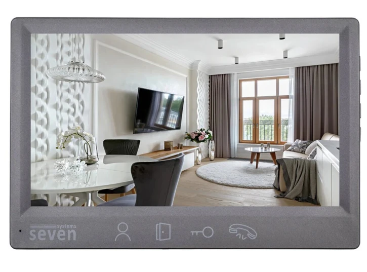 Відеодомофон SEVEN DP-7571FHD Grey