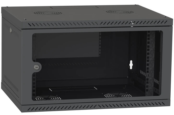 Шафа настінна IPCOM СН-4U Black (СН-4U-06-045-ДС-1)