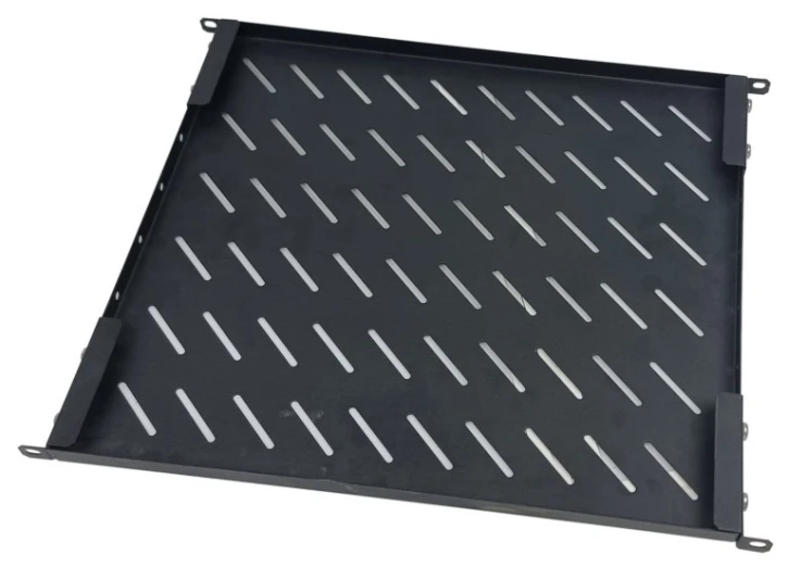 Полка стационарная E-server 1U 19" 420х550 мм (PS-1U-550-B-E) фото 2