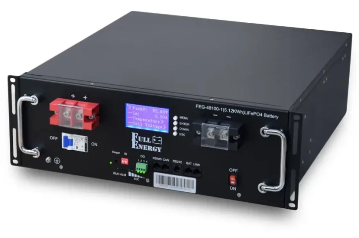 Акумулятор Full Energy FEG-48100-1 LiFePO4 Black (301439)