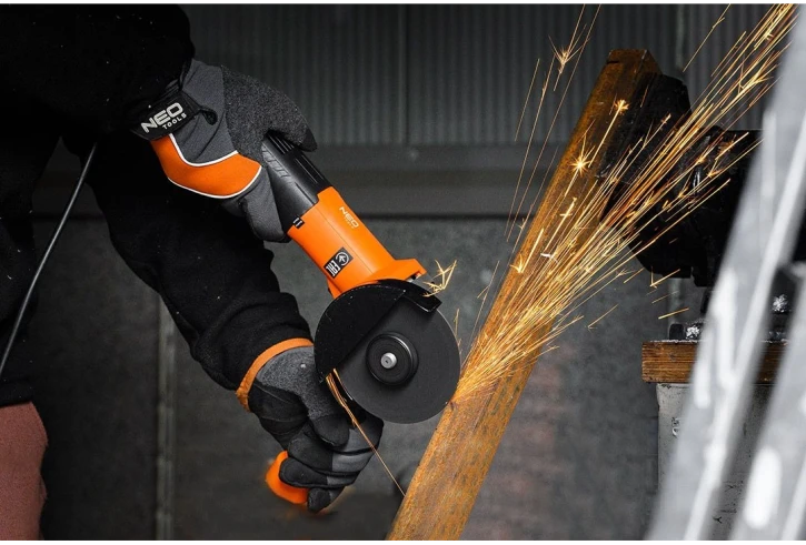 Угловая шлифмашина (болгарка) Neo Tools 1000 Вт, 125 мм (04-716) фото 4
